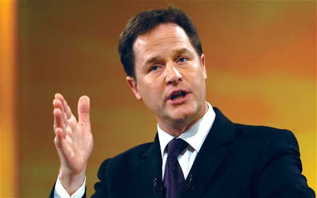 Nick Clegg succumbed to a massive backlash by students when tuition fees were raised (Via The Guardian)